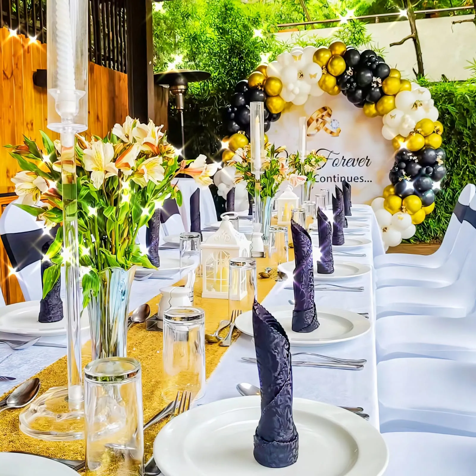 Gold Vip Graduation Parties setup, Nairobi | Sherehe Events